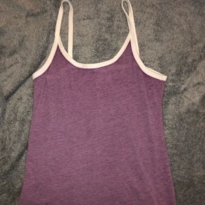 VS PINK MAUVE&WHITE TANK